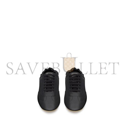 YSL LEWIS SNEAKERS IN GRAINED LEATHER 86256825V001000  